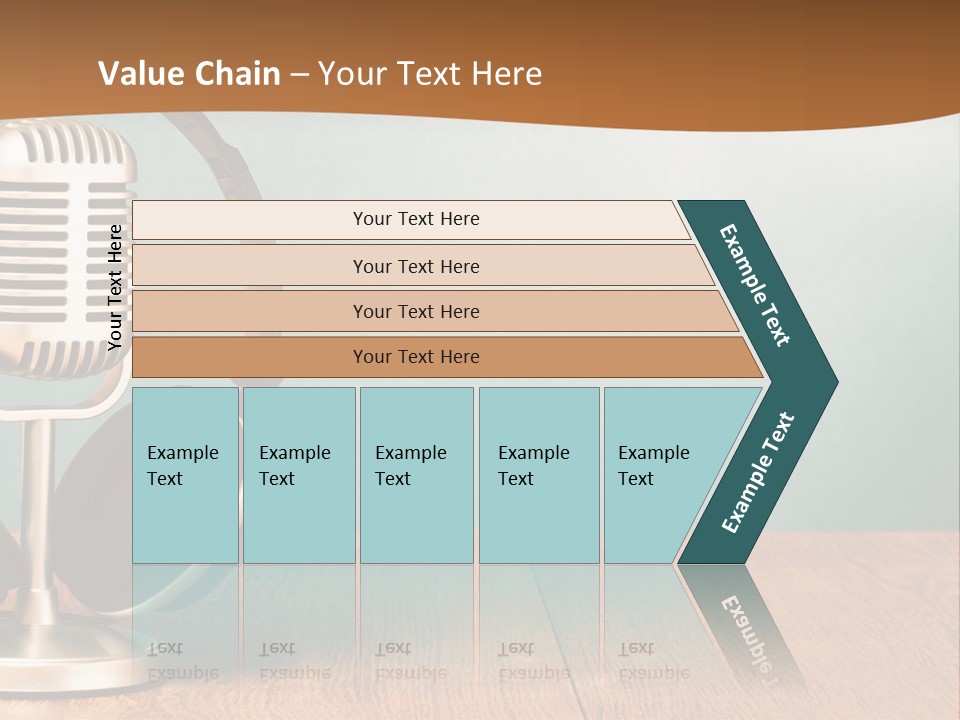 Technology Industry Air PowerPoint Template