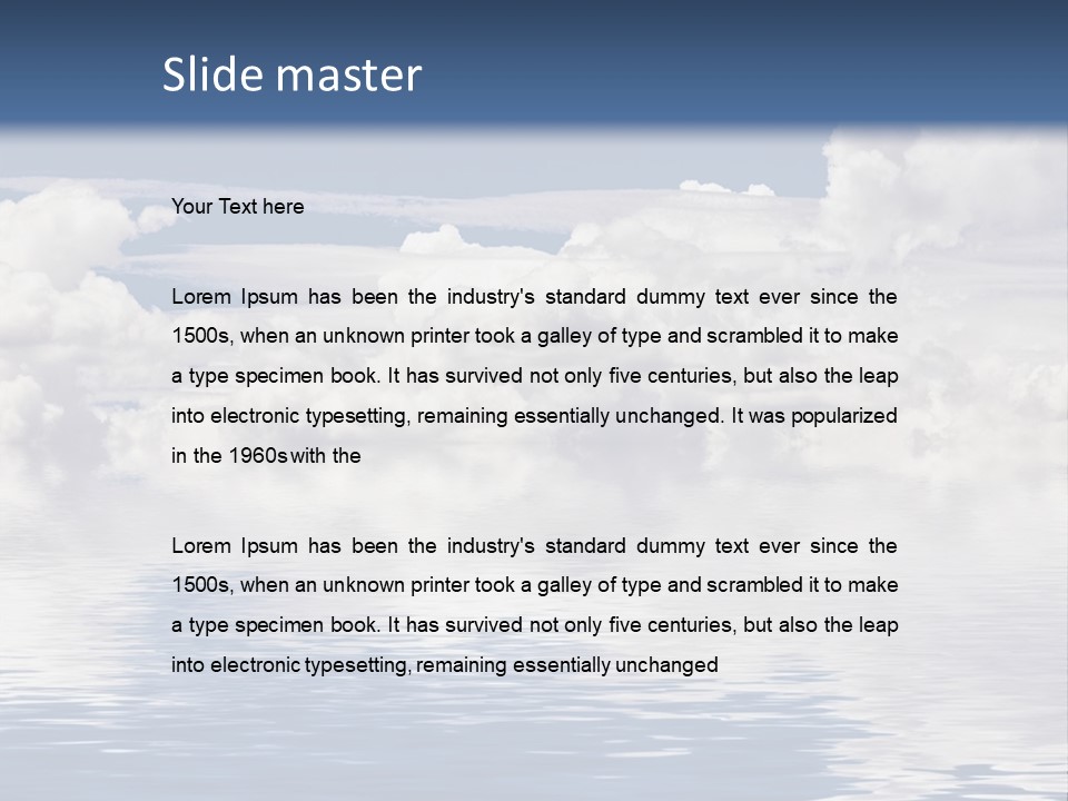 Condition Conditioner Ventilation PowerPoint Template