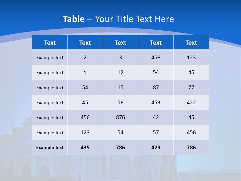 Part House Cold PowerPoint Template