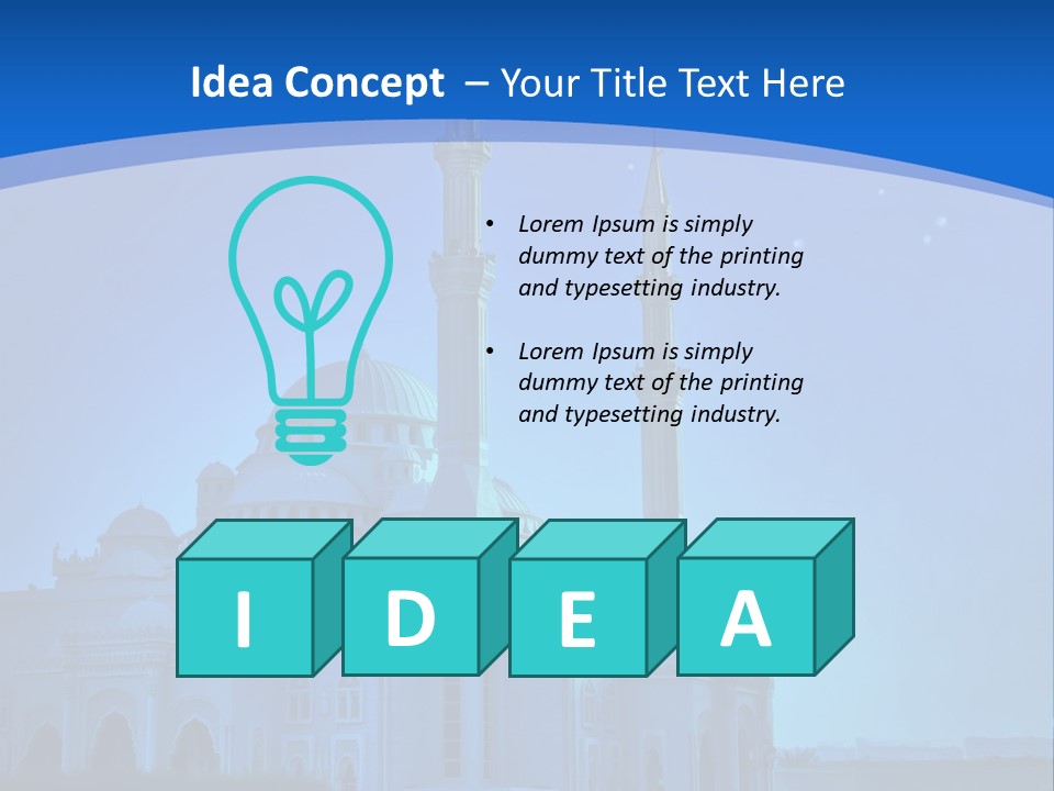 Part House Cold PowerPoint Template