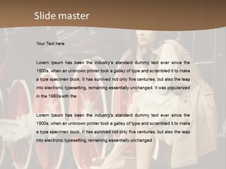 Electric Supply Switch PowerPoint Template