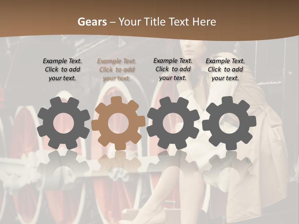 Electric Supply Switch PowerPoint Template