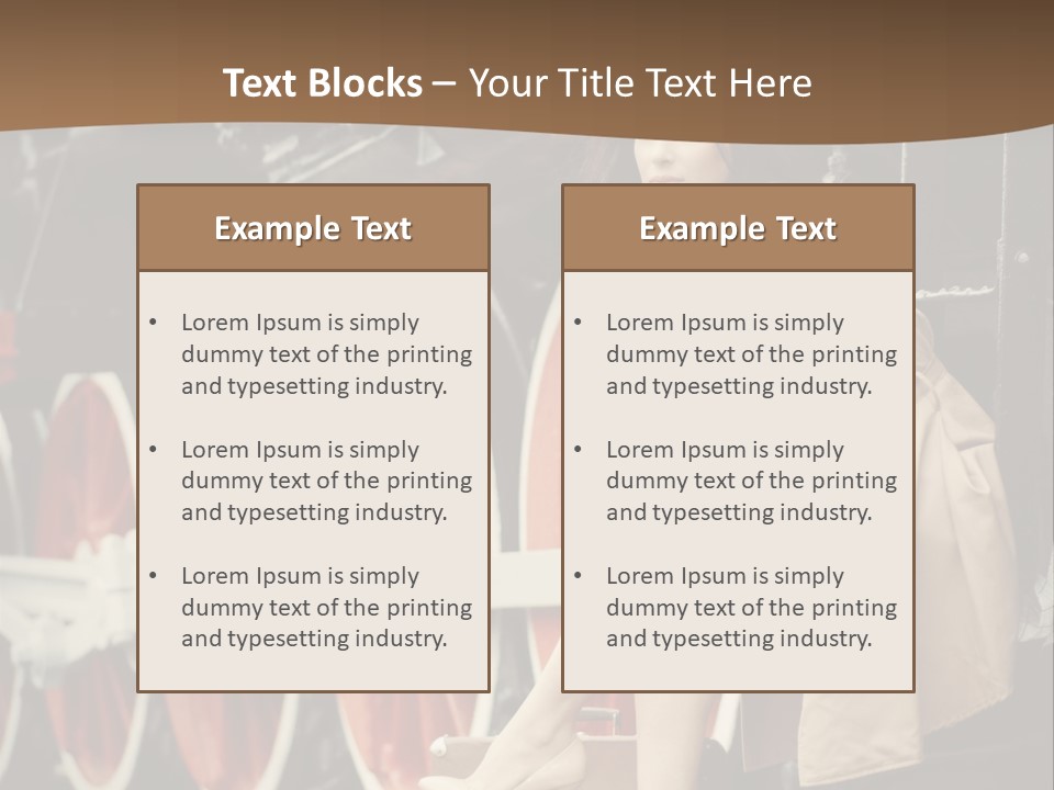 Electric Supply Switch PowerPoint Template