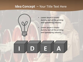 Electric Supply Switch PowerPoint Template