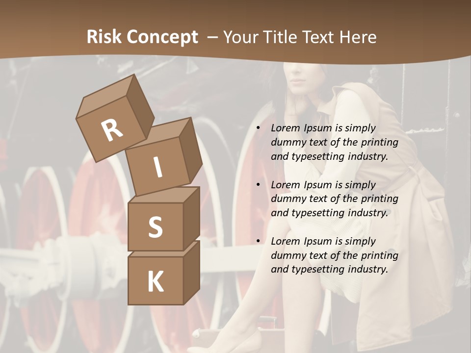 Electric Supply Switch PowerPoint Template