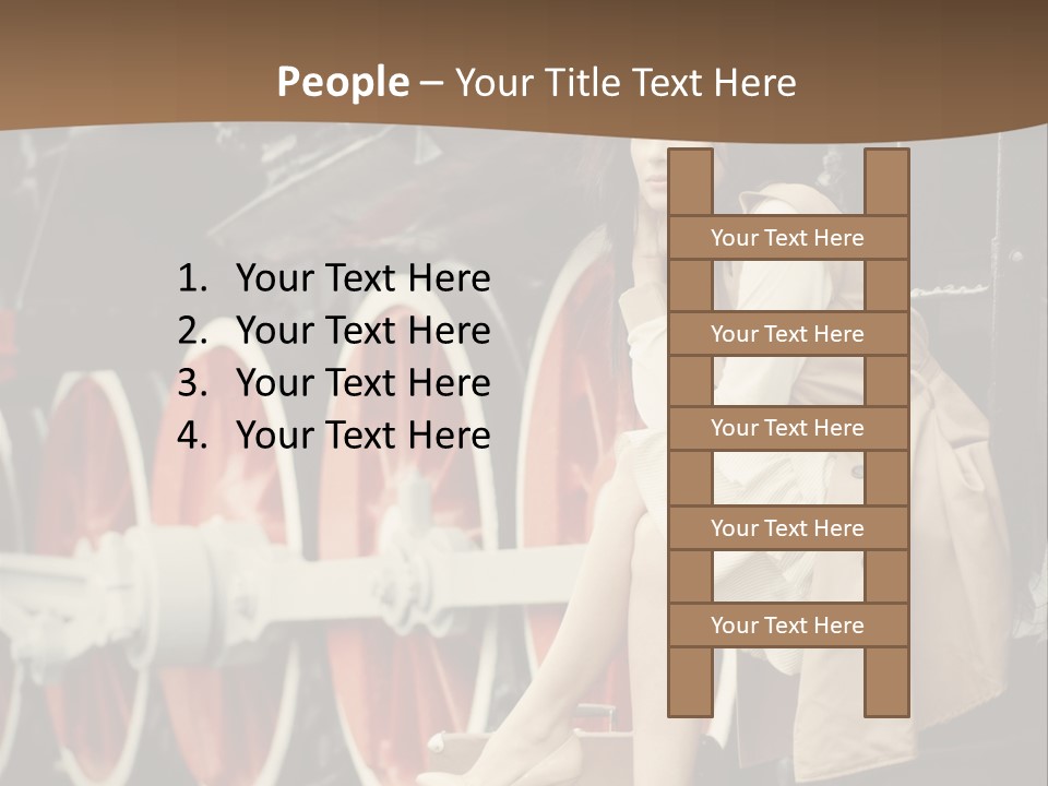 Electric Supply Switch PowerPoint Template