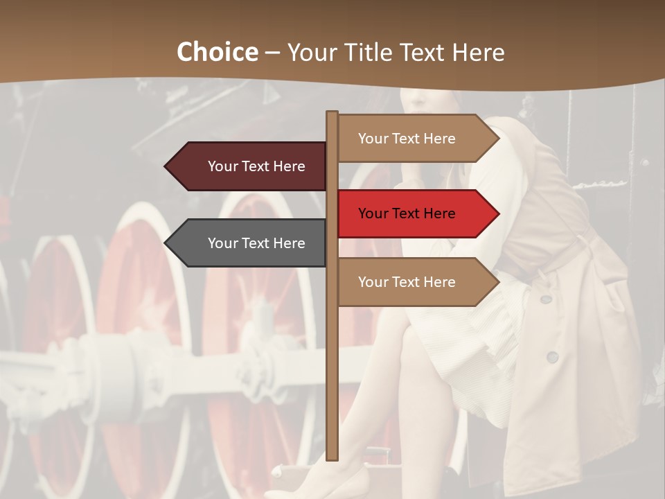 Electric Supply Switch PowerPoint Template