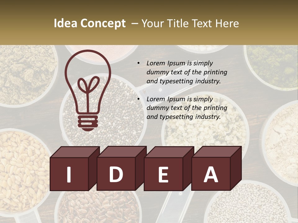 Switch House Supply PowerPoint Template