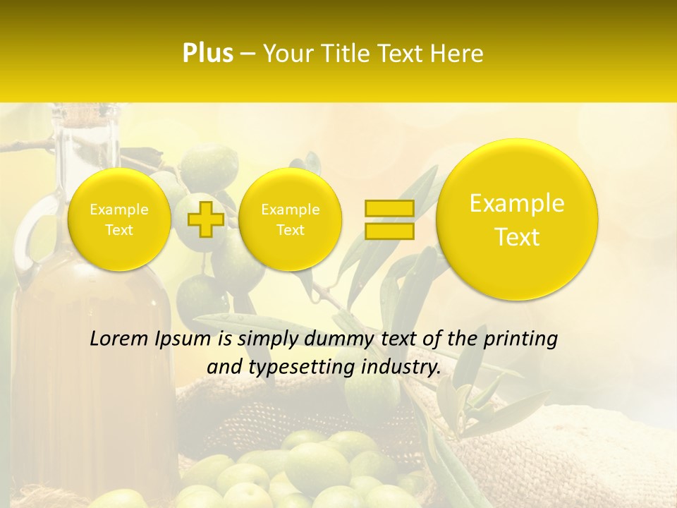 Condition Industry House PowerPoint Template