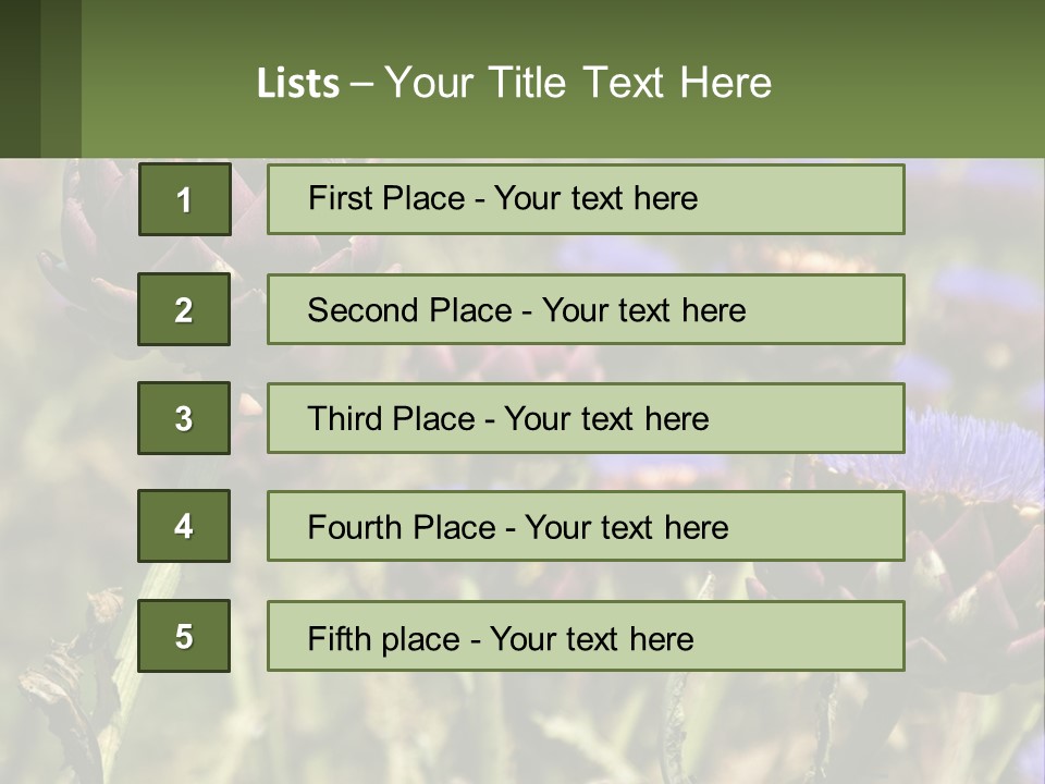 Industry System Power PowerPoint Template