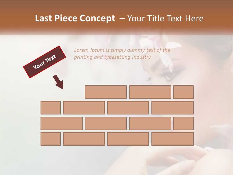 White Electric Heat PowerPoint Template