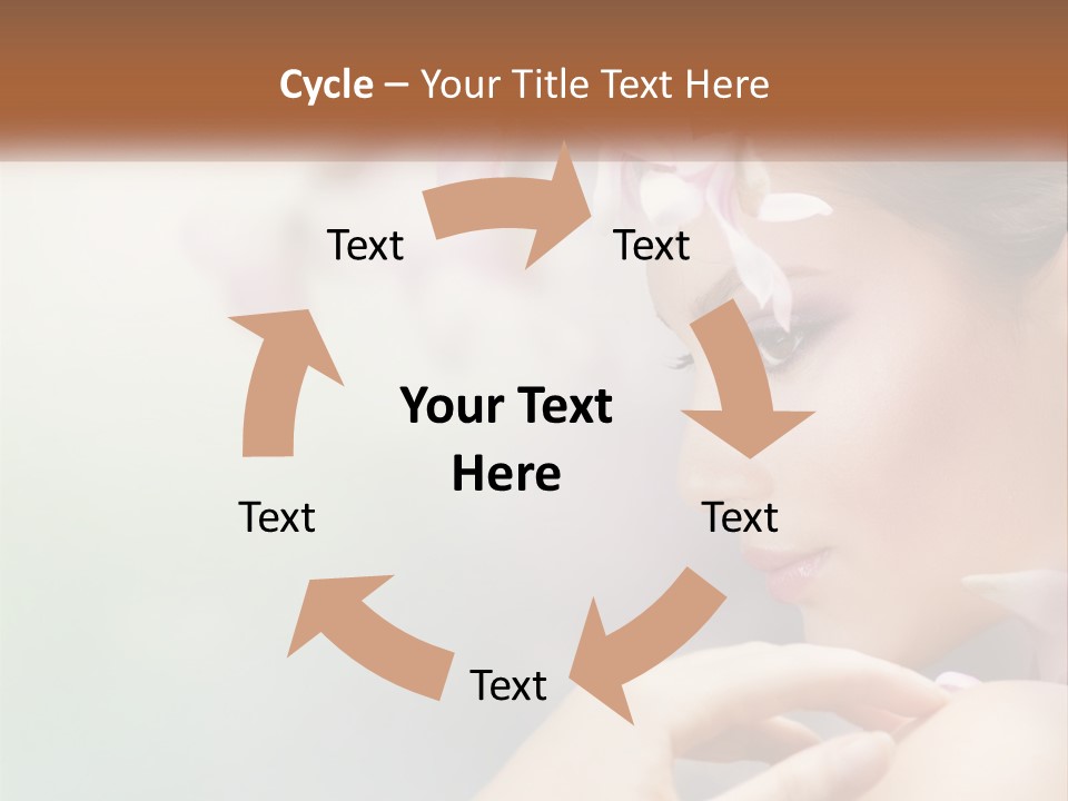 White Electric Heat PowerPoint Template