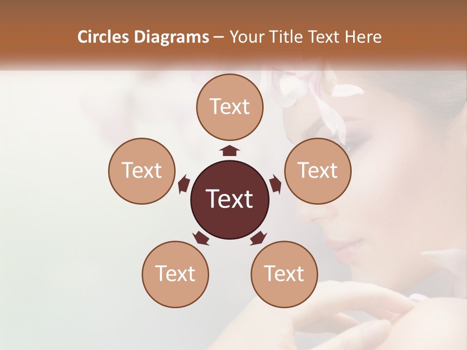 White Electric Heat PowerPoint Template