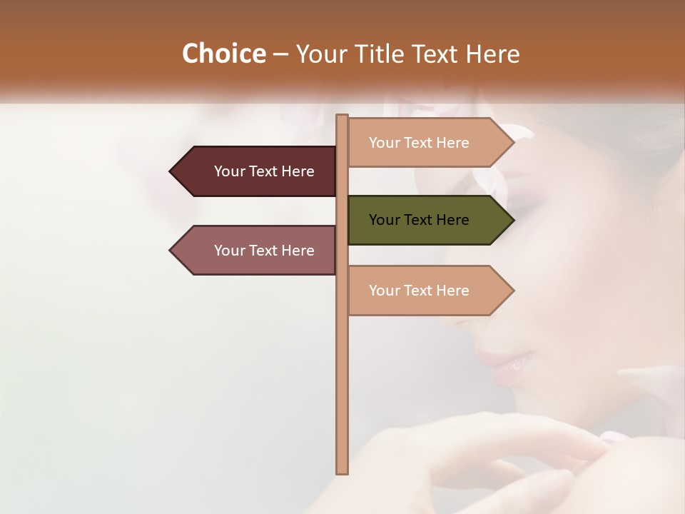 White Electric Heat PowerPoint Template