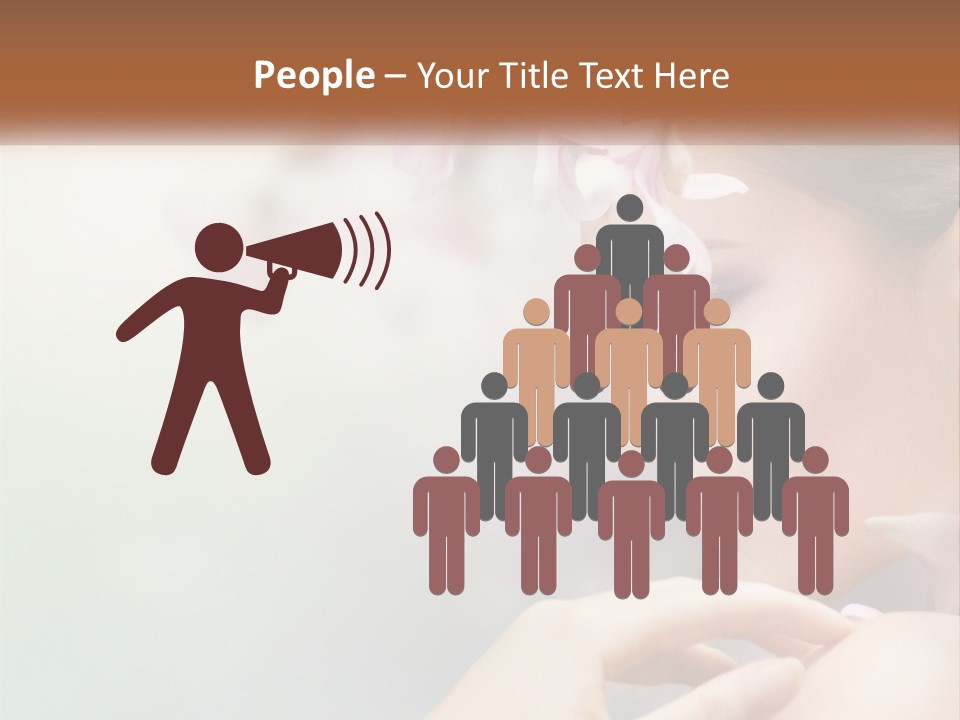 White Electric Heat PowerPoint Template