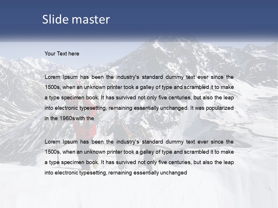 Cooling Electricity Home PowerPoint Template