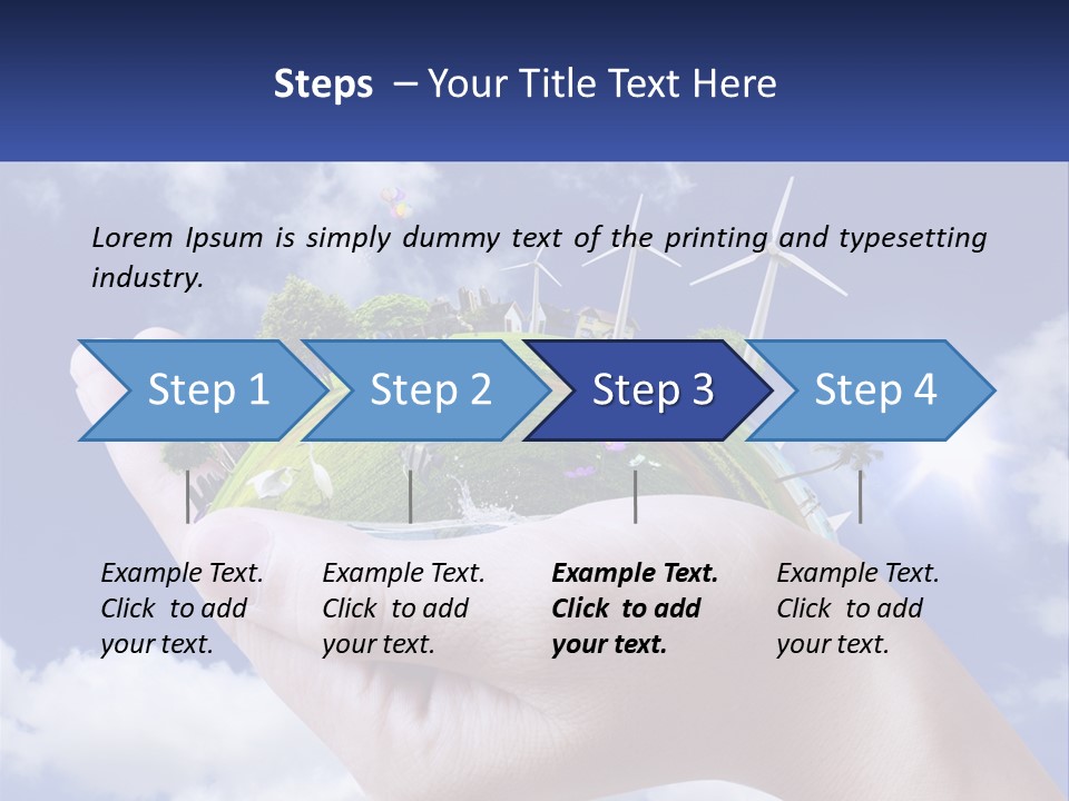 System Ventilation Power PowerPoint Template