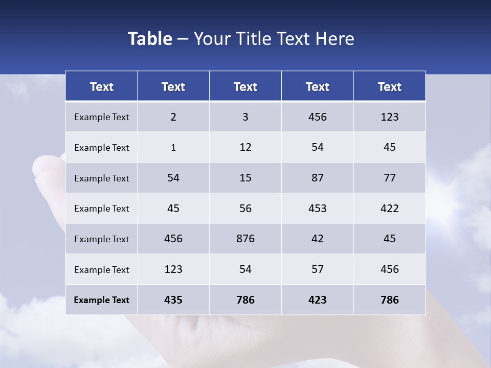 System Ventilation Power PowerPoint Template