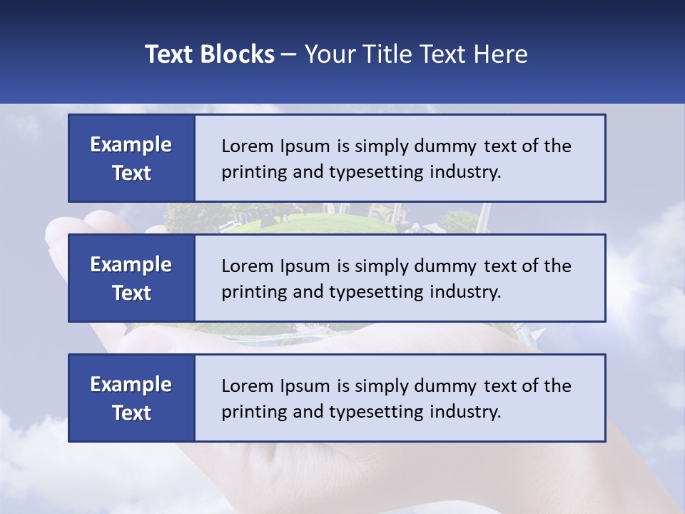 System Ventilation Power PowerPoint Template