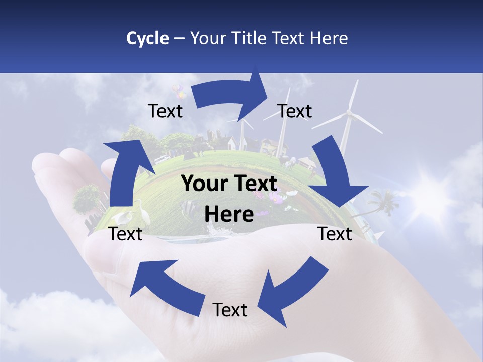 System Ventilation Power PowerPoint Template
