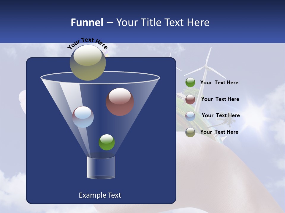 System Ventilation Power PowerPoint Template
