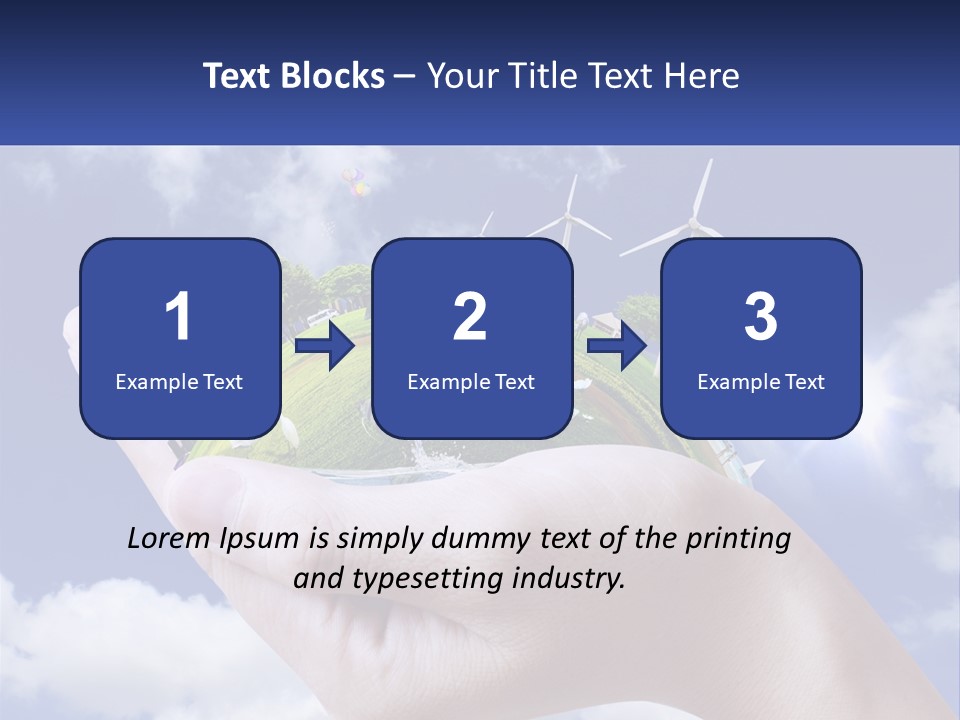 System Ventilation Power PowerPoint Template
