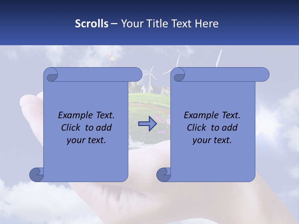 System Ventilation Power PowerPoint Template
