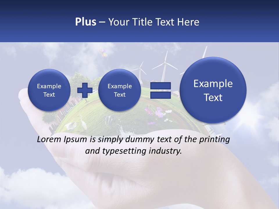 System Ventilation Power PowerPoint Template