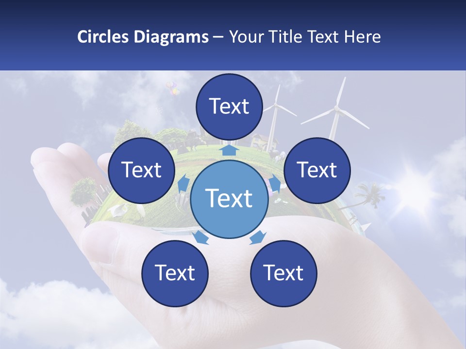 System Ventilation Power PowerPoint Template