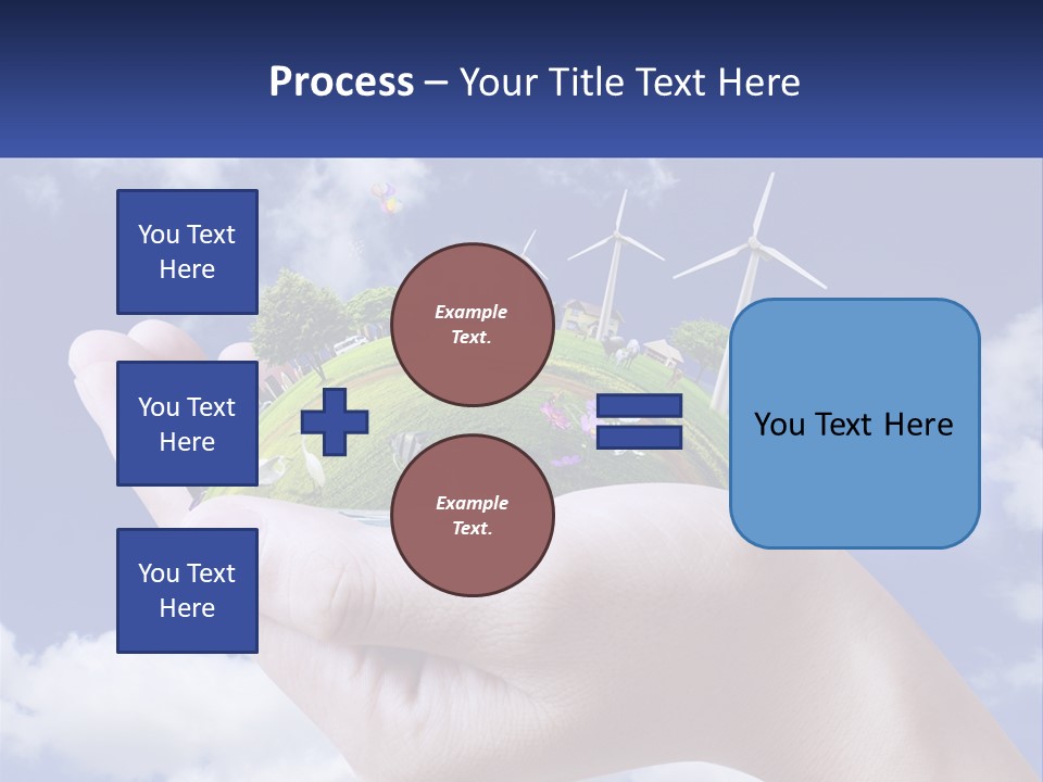 System Ventilation Power PowerPoint Template