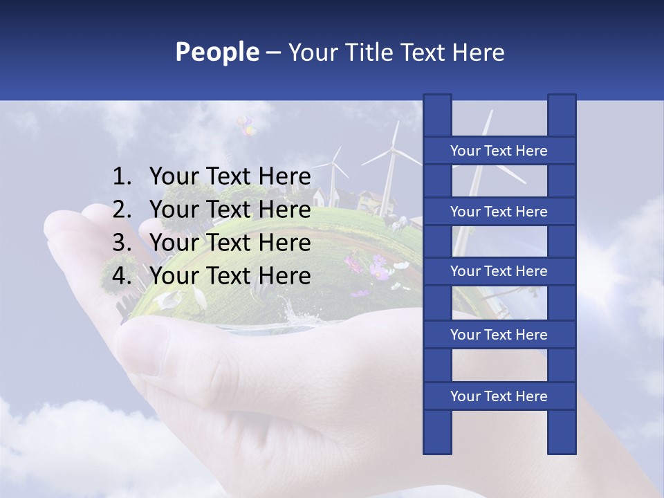 System Ventilation Power PowerPoint Template