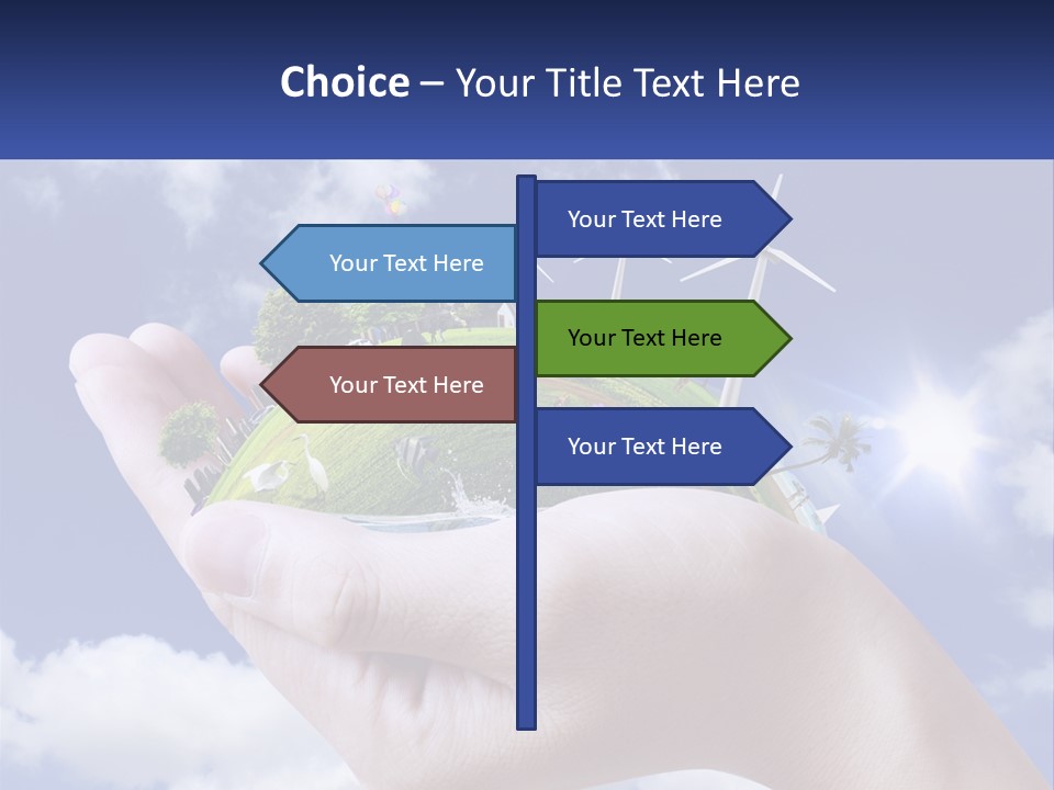 System Ventilation Power PowerPoint Template
