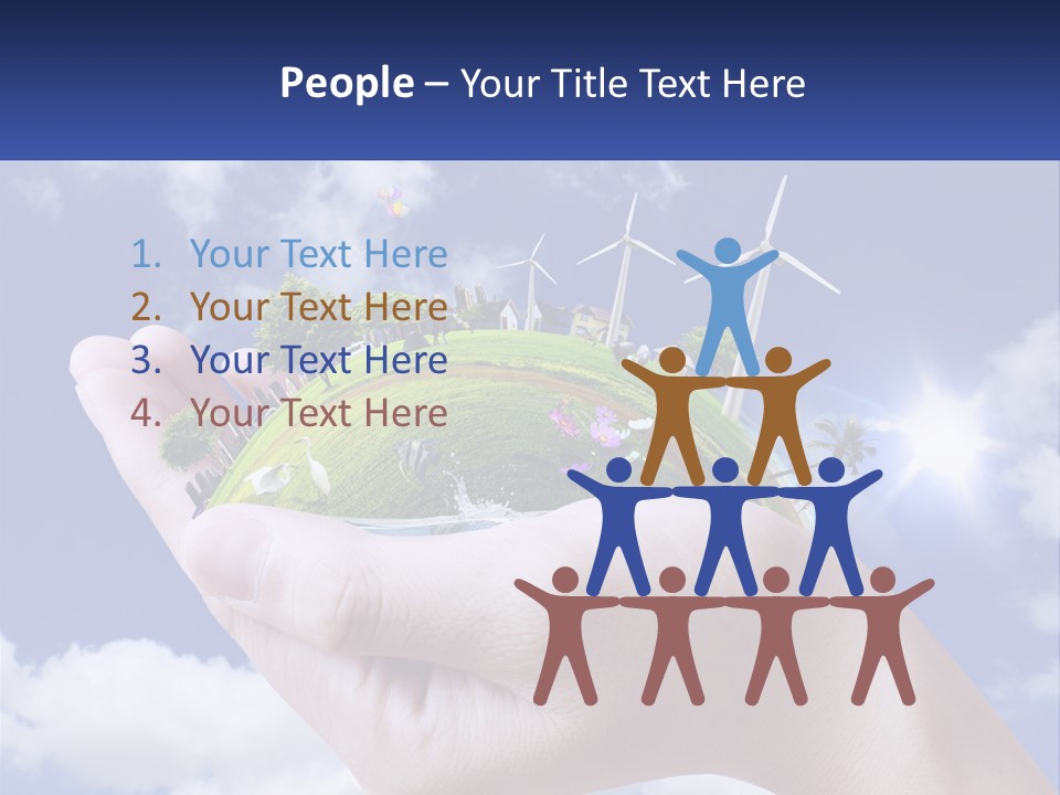 System Ventilation Power PowerPoint Template