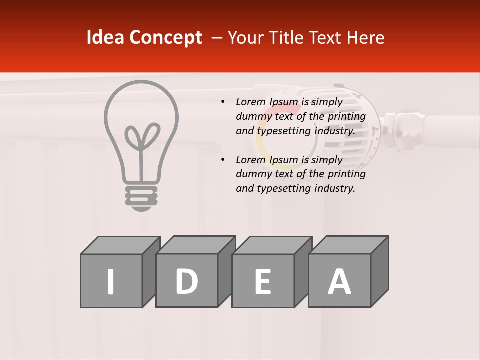 Power Industry Equipment PowerPoint Template