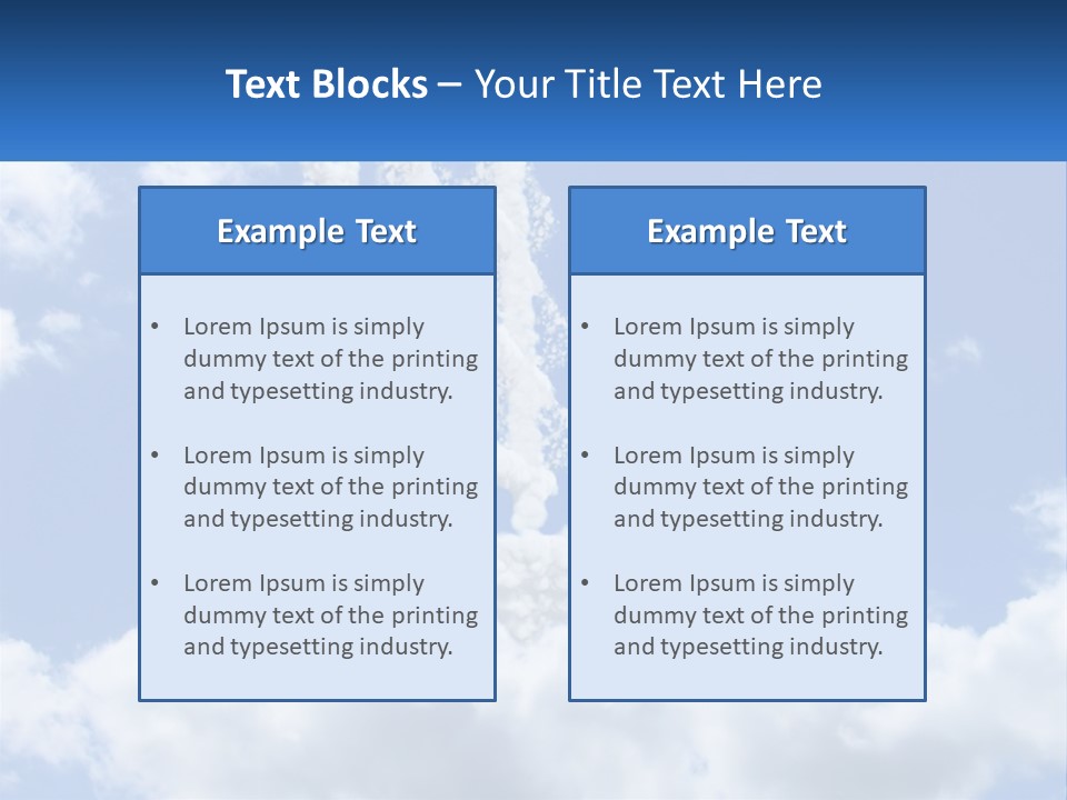 Home Supply Condition PowerPoint Template