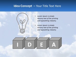 Home Supply Condition PowerPoint Template