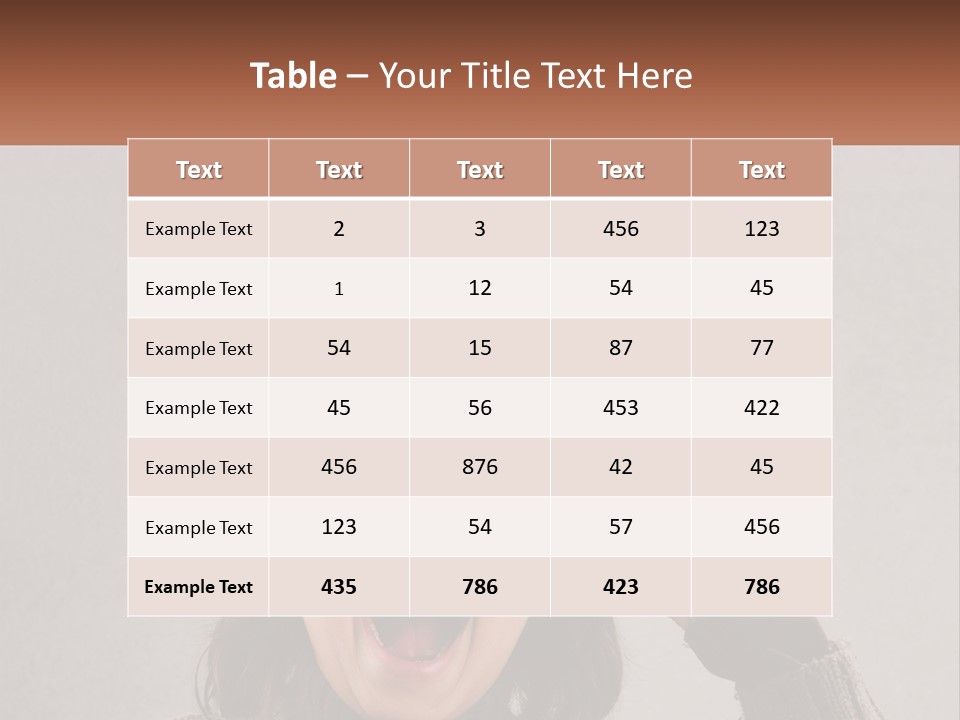 Switch Supply Temperature PowerPoint Template