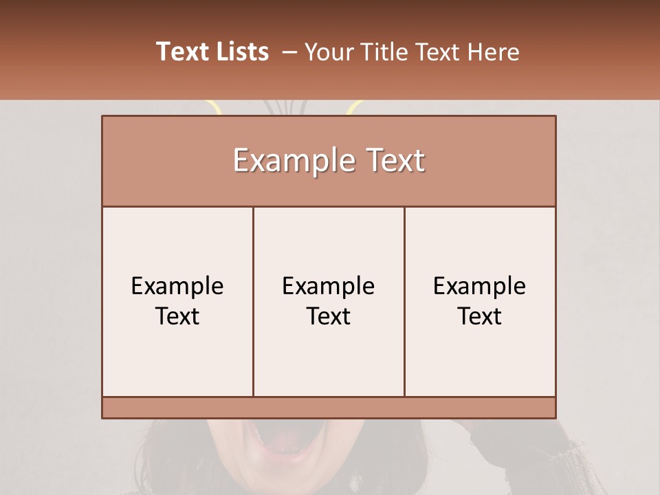 Switch Supply Temperature PowerPoint Template