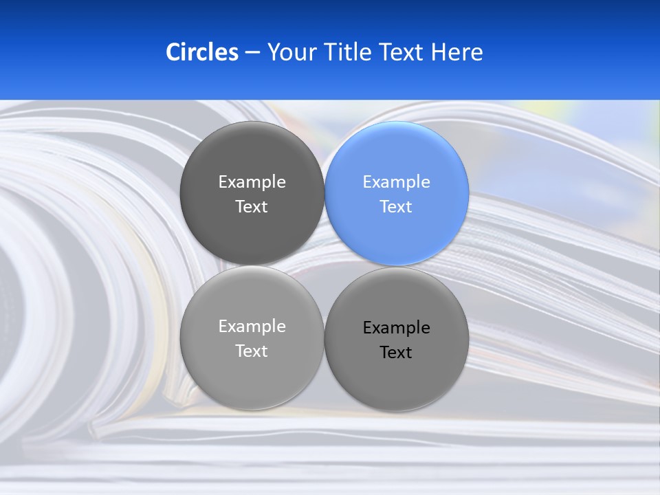 Cooling White Power PowerPoint Template