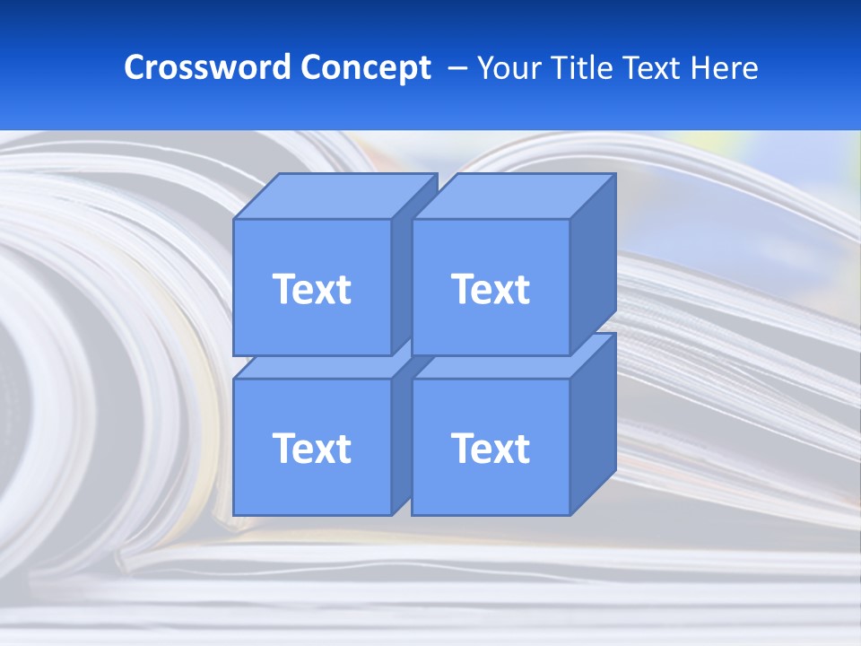 Cooling White Power PowerPoint Template