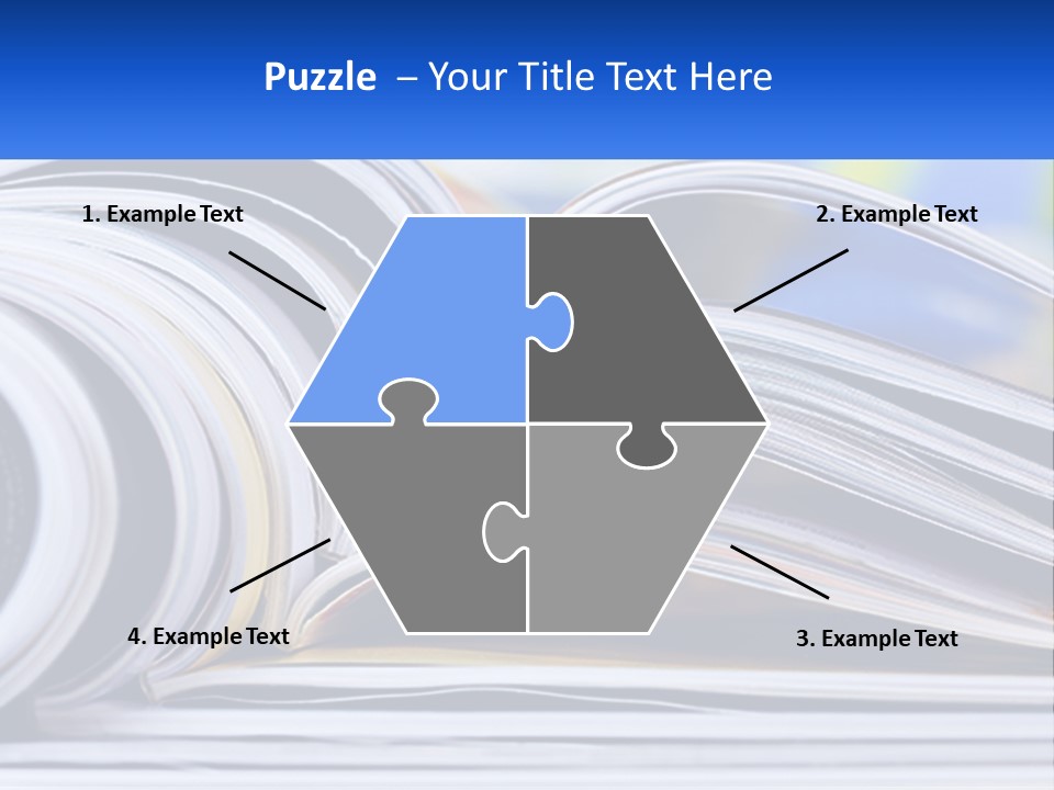 Cooling White Power PowerPoint Template