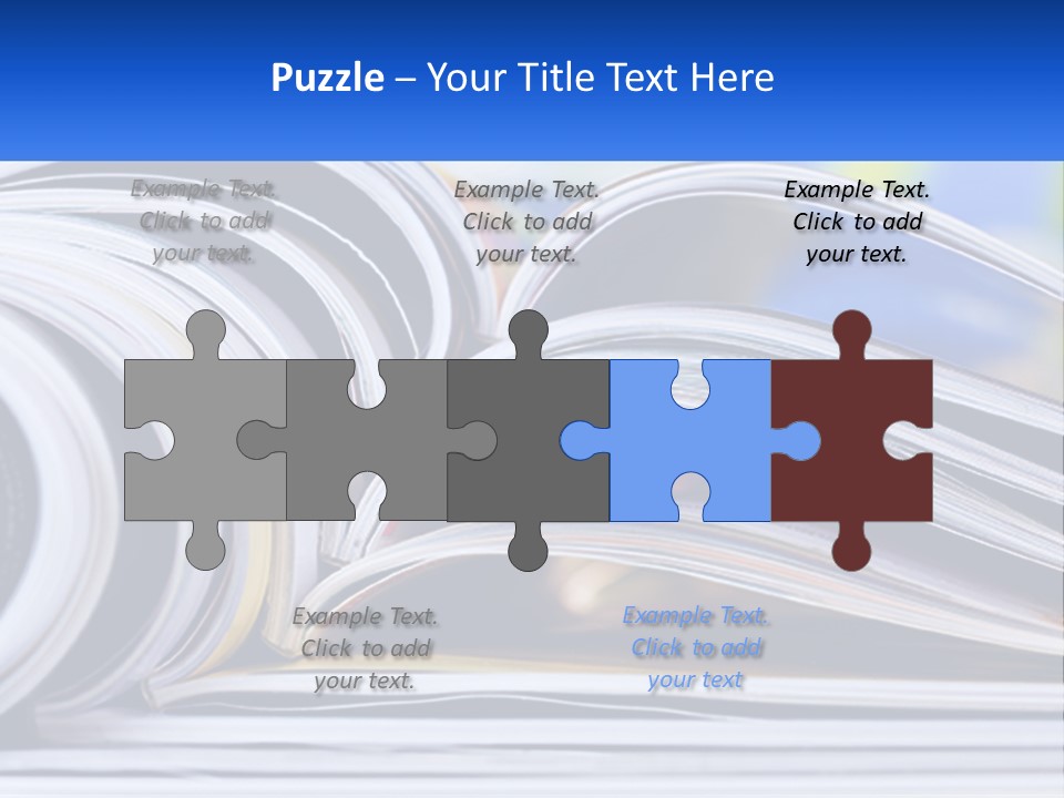 Cooling White Power PowerPoint Template