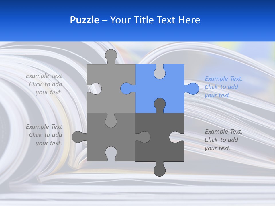 Cooling White Power PowerPoint Template