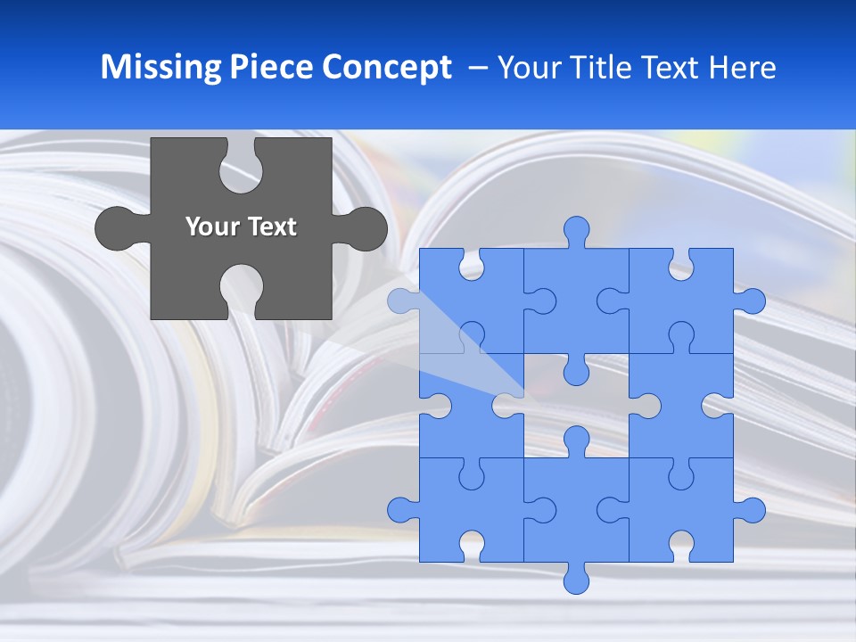 Cooling White Power PowerPoint Template