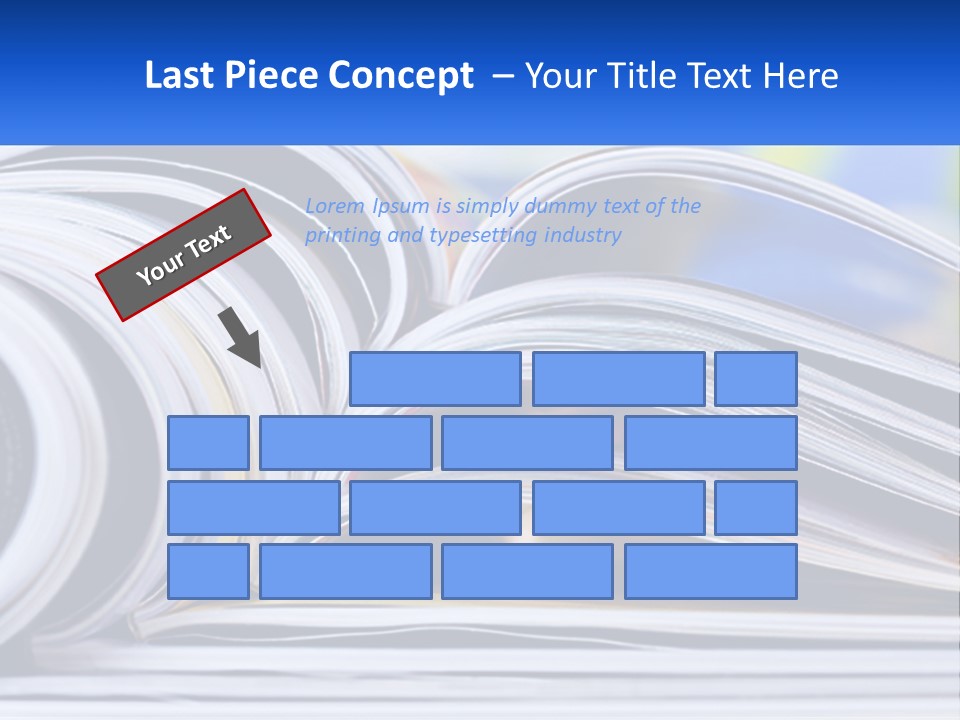 Cooling White Power PowerPoint Template