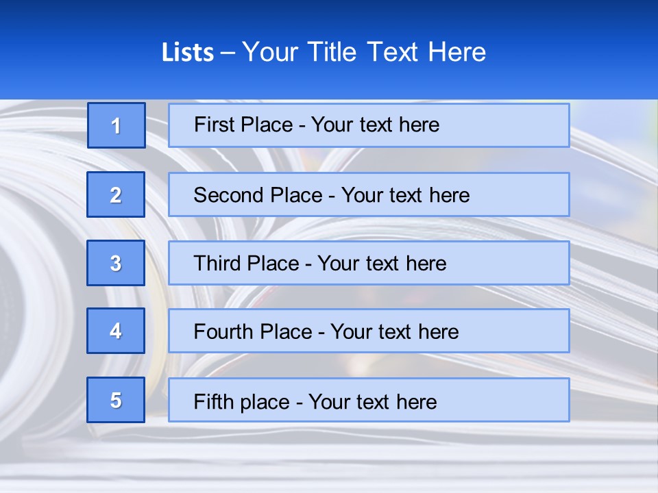 Cooling White Power PowerPoint Template