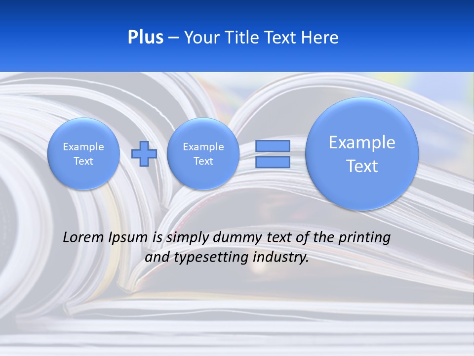 Cooling White Power PowerPoint Template