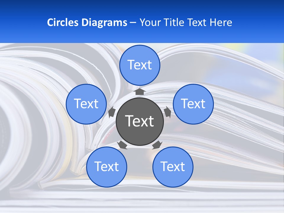 Cooling White Power PowerPoint Template