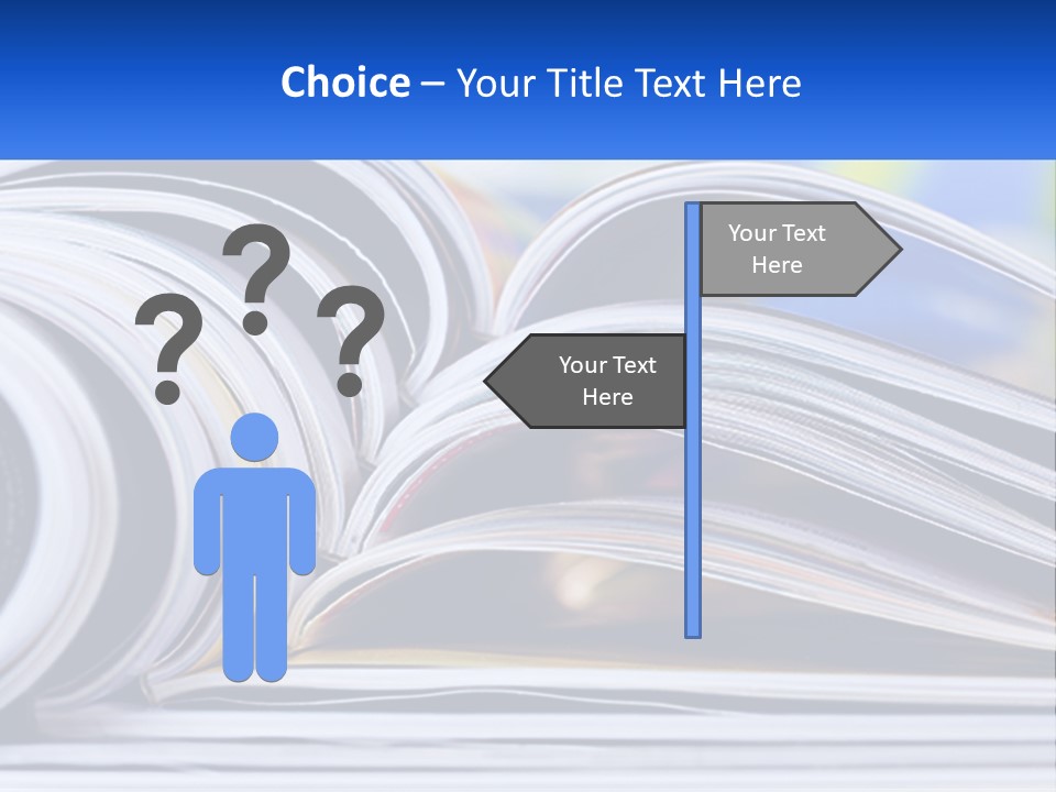 Cooling White Power PowerPoint Template