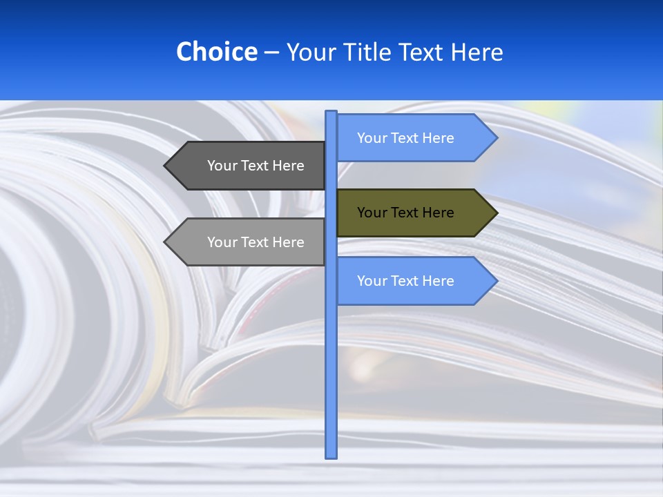Cooling White Power PowerPoint Template